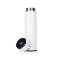 White Temperature Bottle – insulated stainless steel water bottle