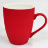 Red Large Ceramic Mug for coffee, tea, and beverages